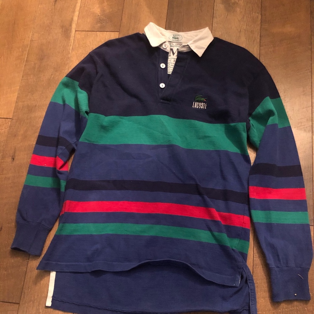 Lacoste long sleeve polo shirt